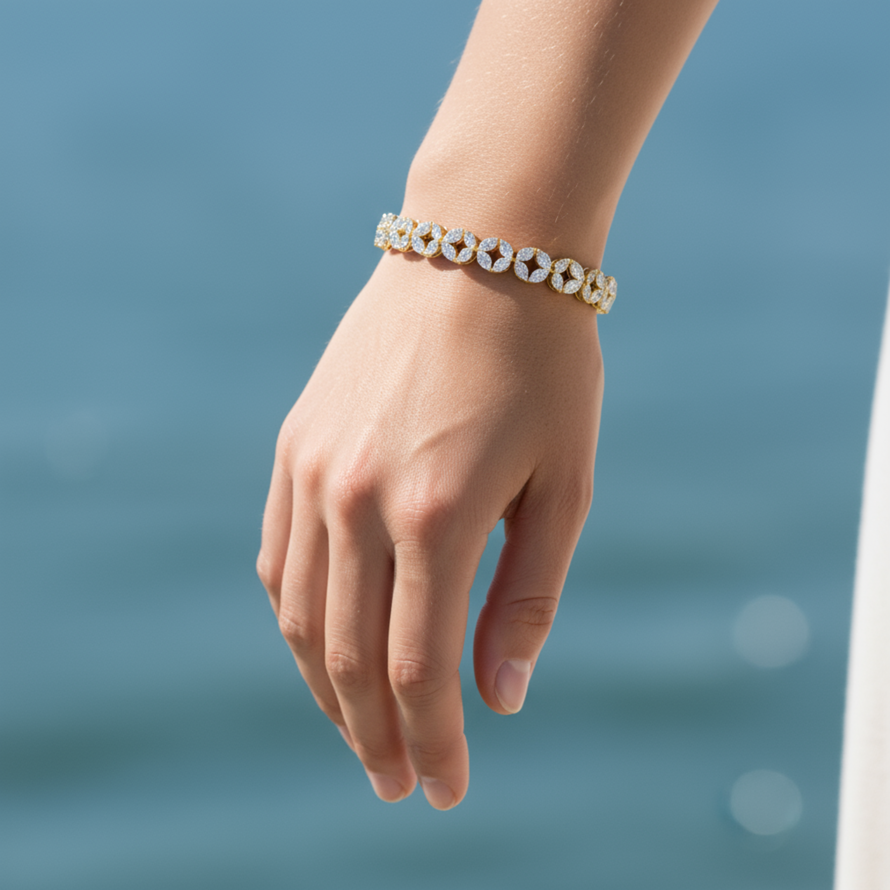 Radiant Charm Diamond Fashion Bracelet