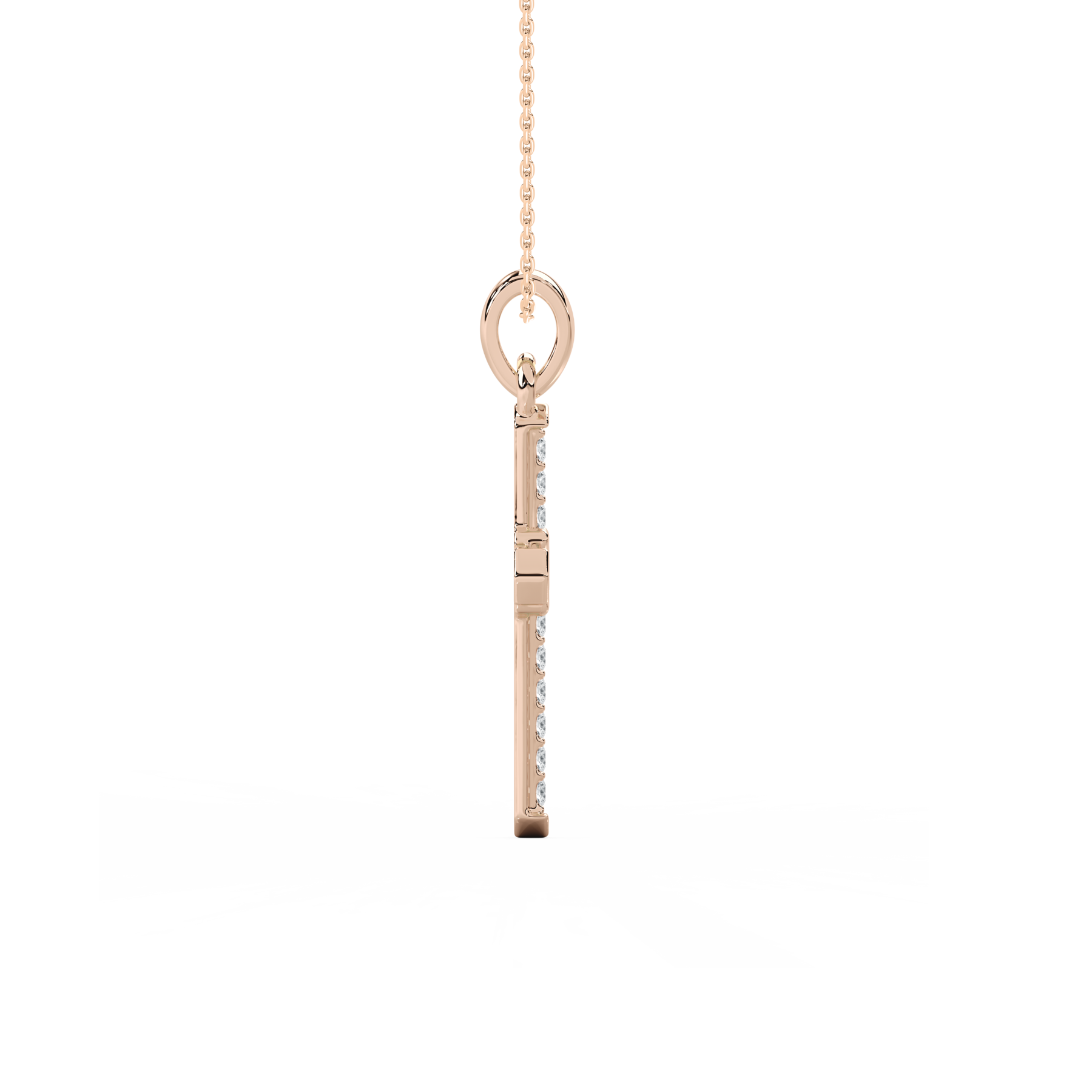 Round Diamond  Abel Cross Kids Pendant