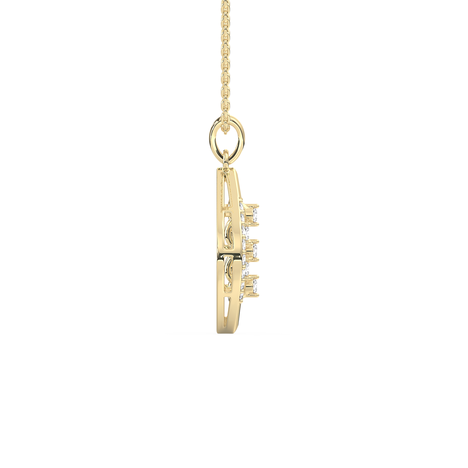 Round Diamond Dreamy Tenderness Fashion Pendant