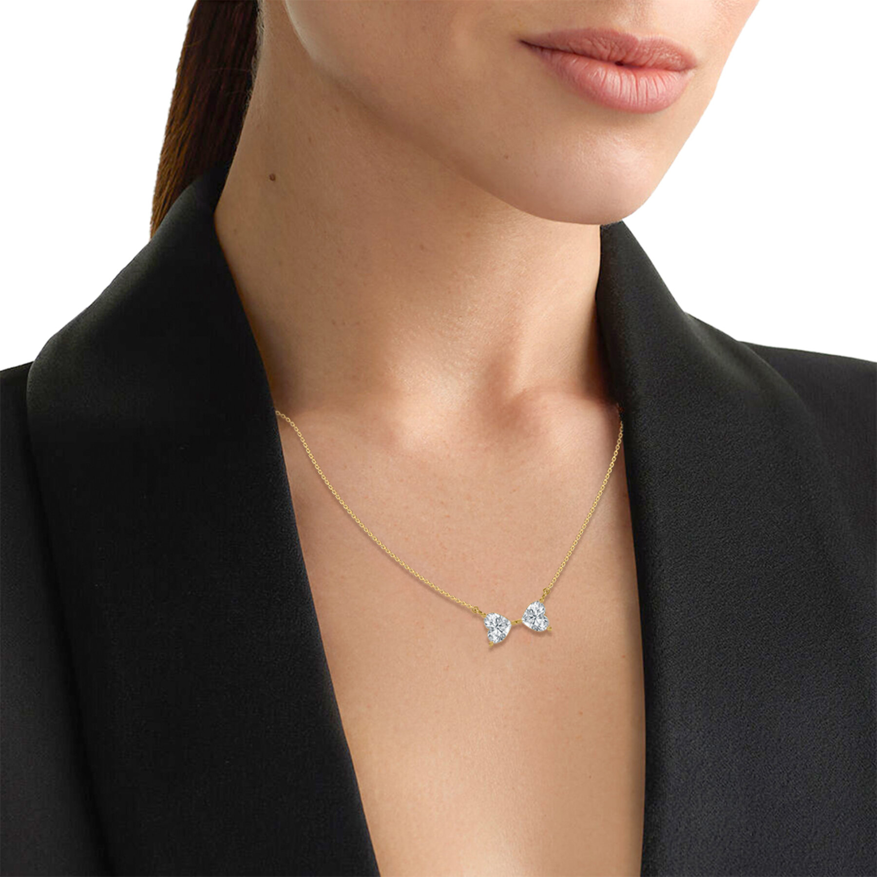 2 Carat Heart Diamond Serra Fashion Pendant
