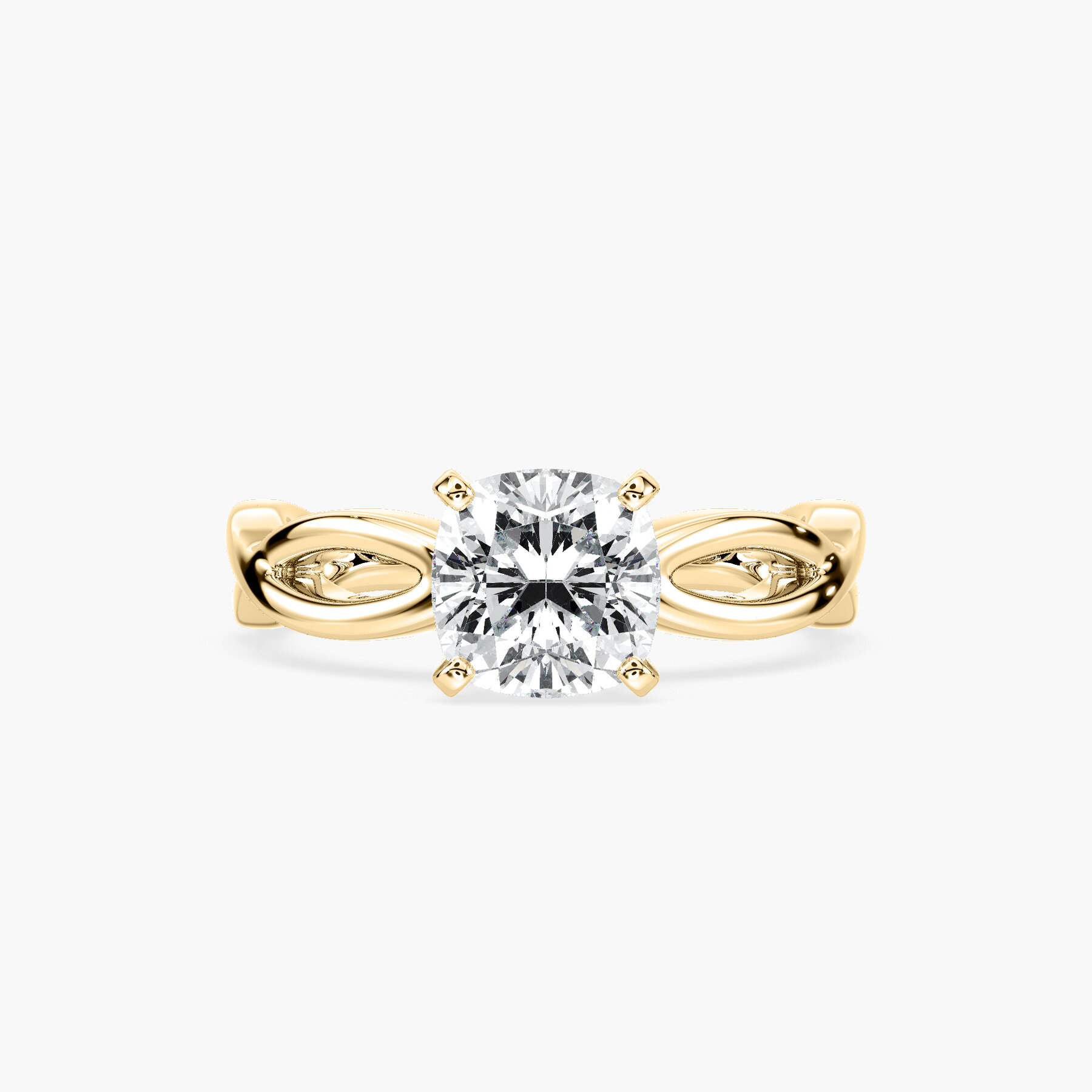 2 Carat Square Cushion Diamond Karina Ring