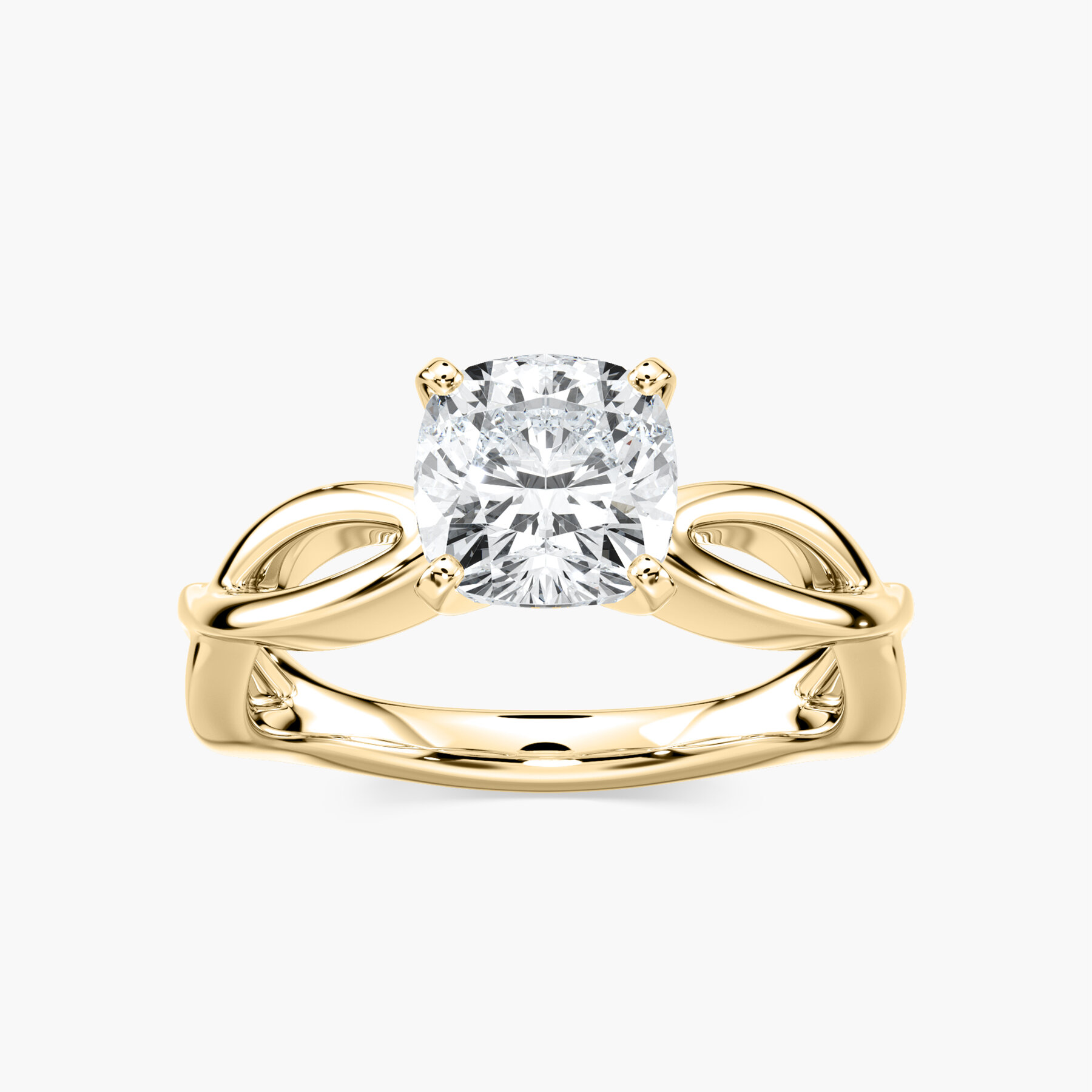 2 Carat Square Cushion Diamond Karina Ring