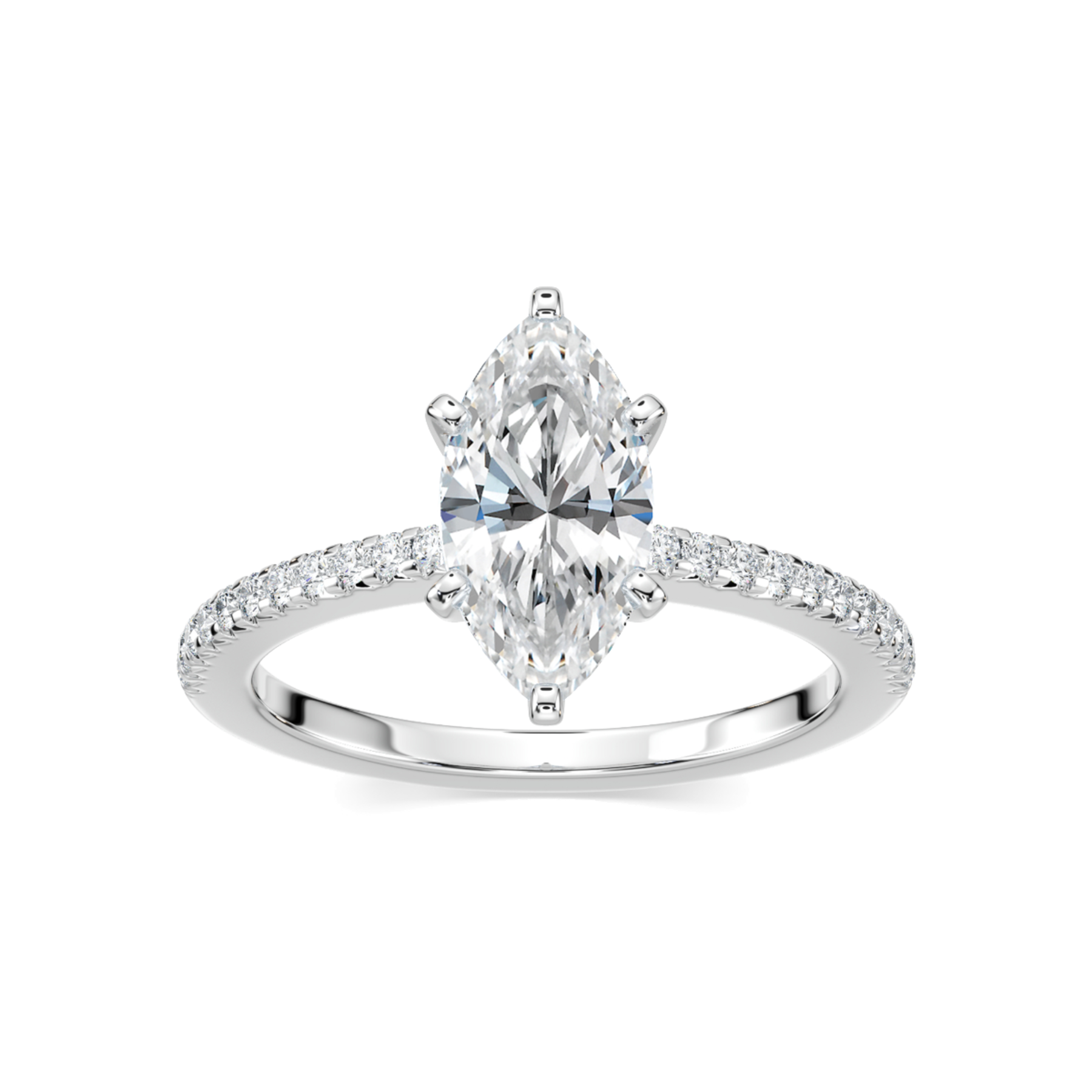 2 Carat Marquise Diamond Vincente Fashion Ring