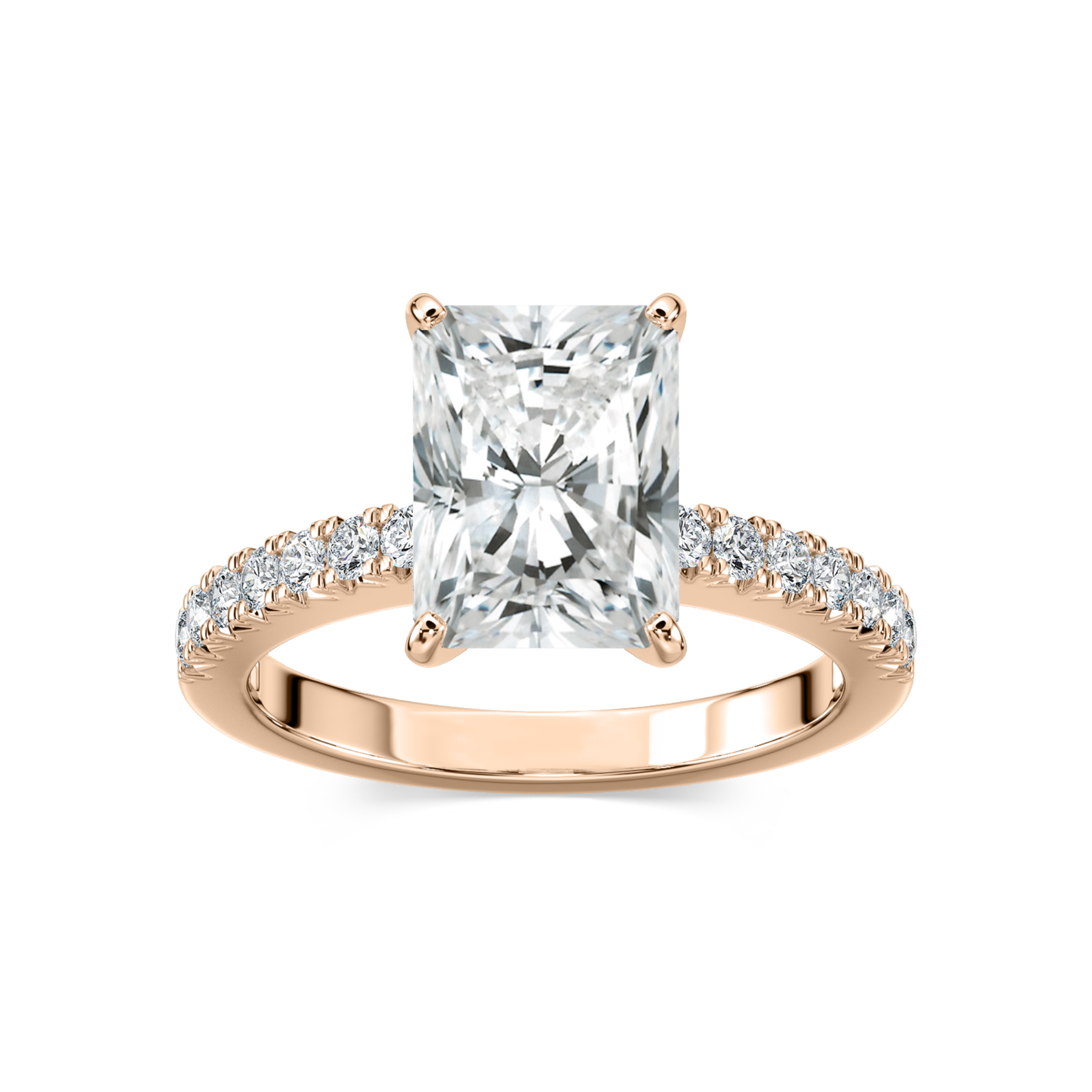 1.50 Carat Radiant Shape Diamond Engagement Ring