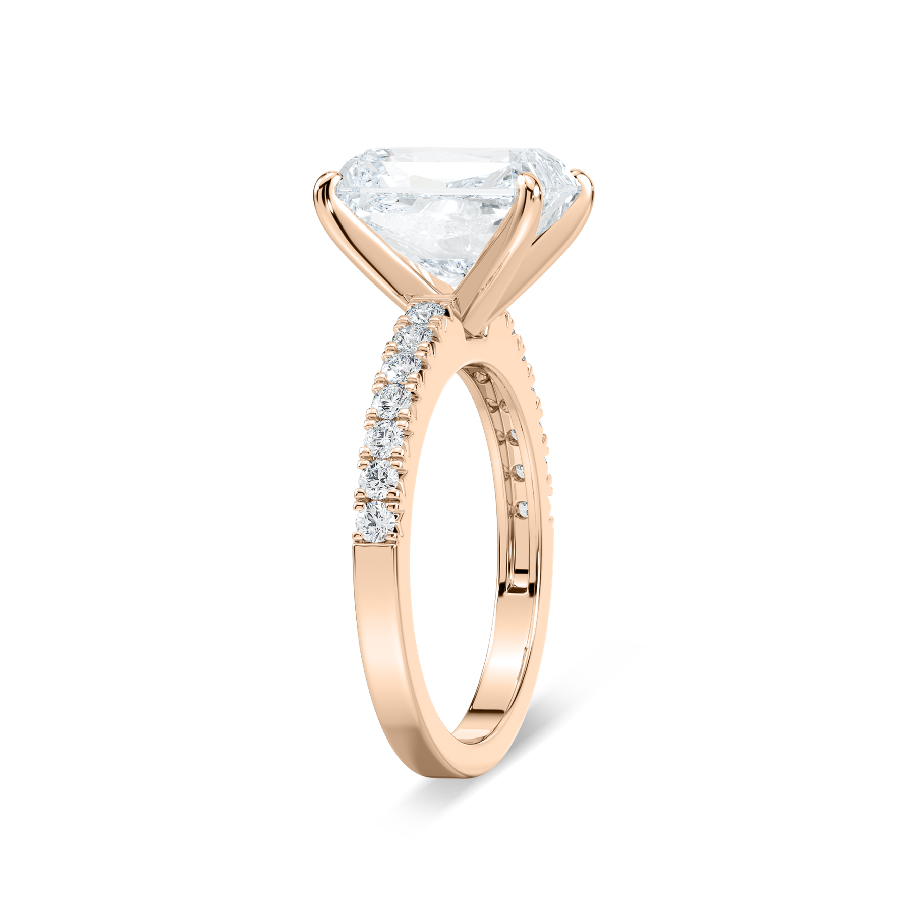 1.50 Carat Radiant Shape Diamond Engagement Ring