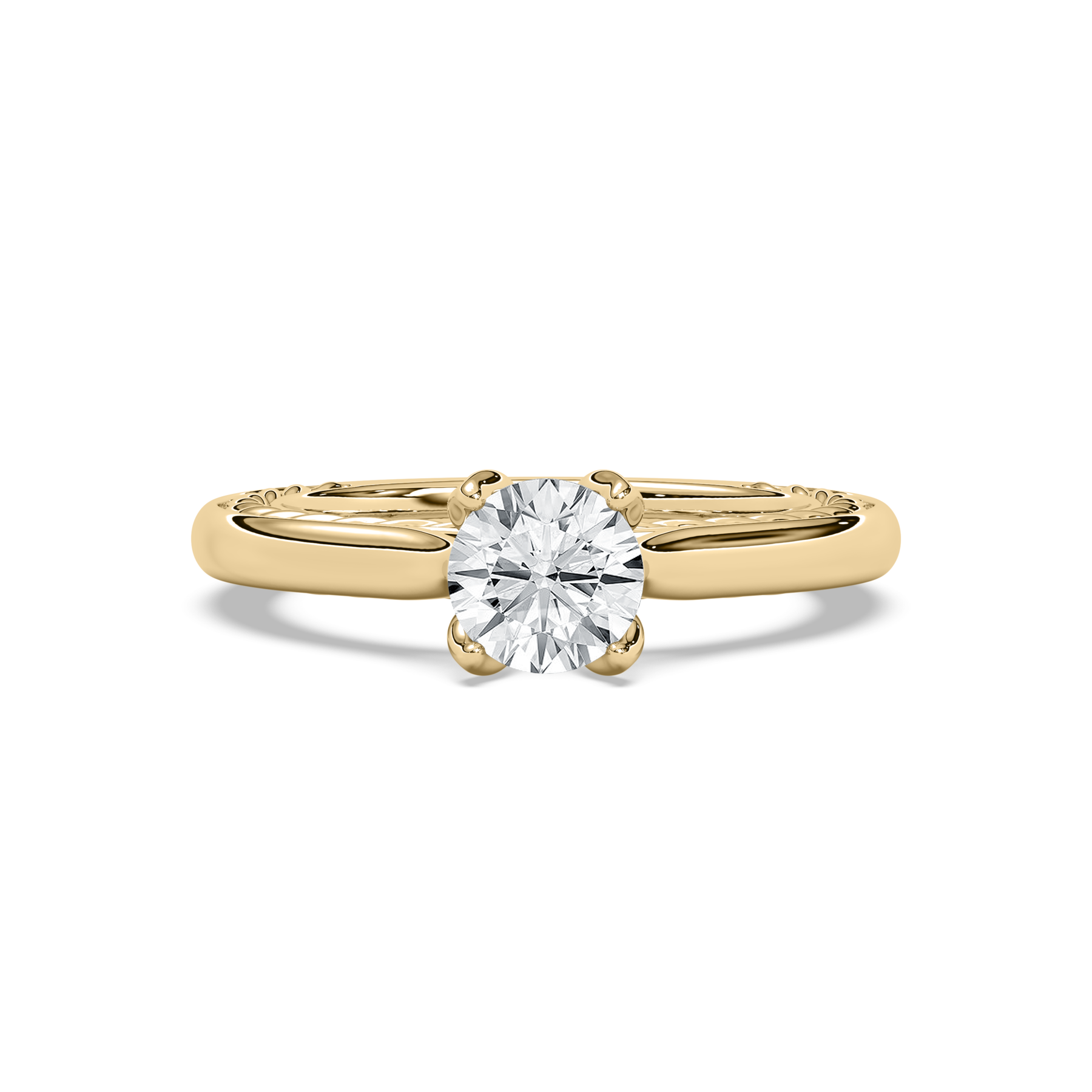 1 Carat Round Dimaond Ciana Fashion Solitair Ring