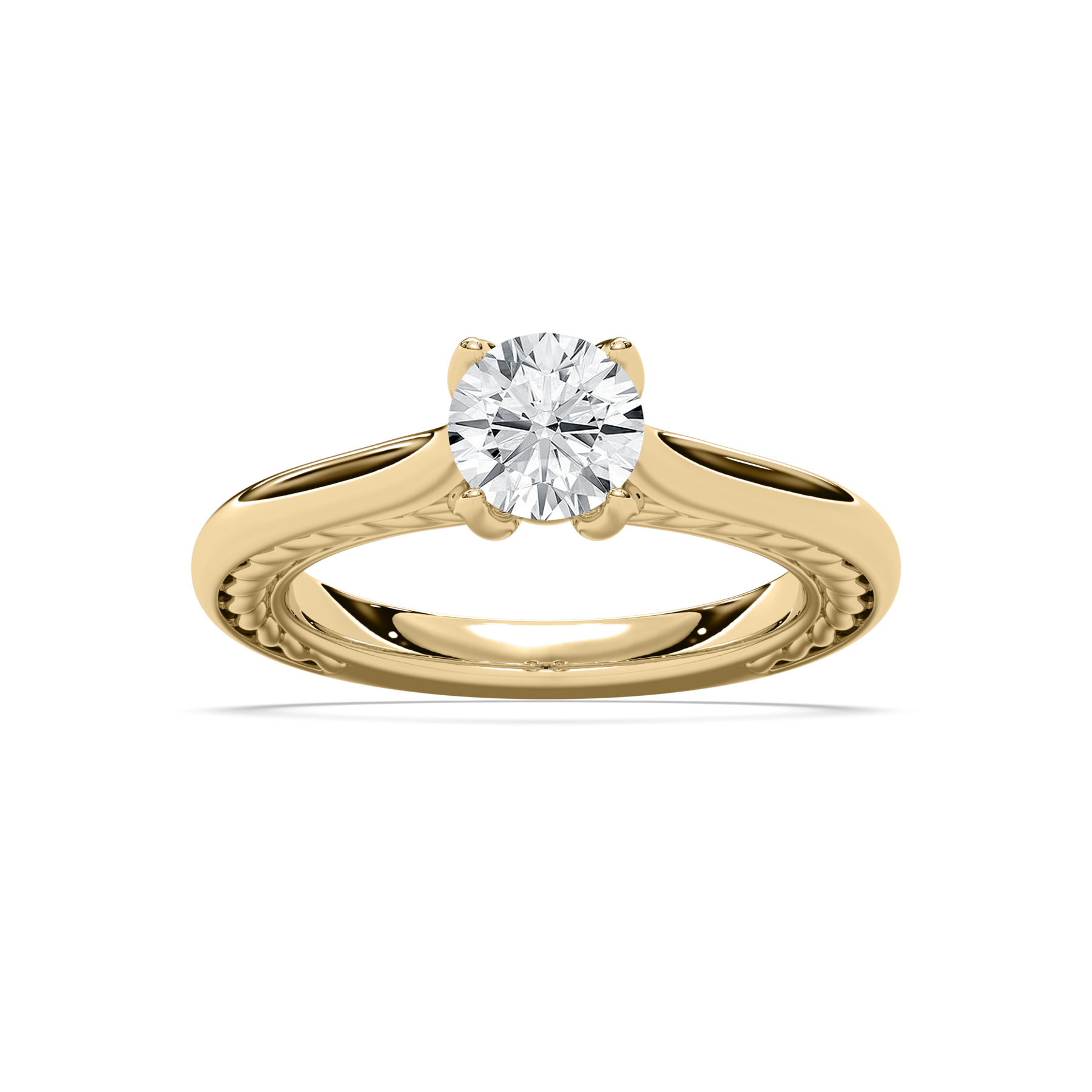 1 Carat Round Dimaond Ciana Fashion Solitair Ring