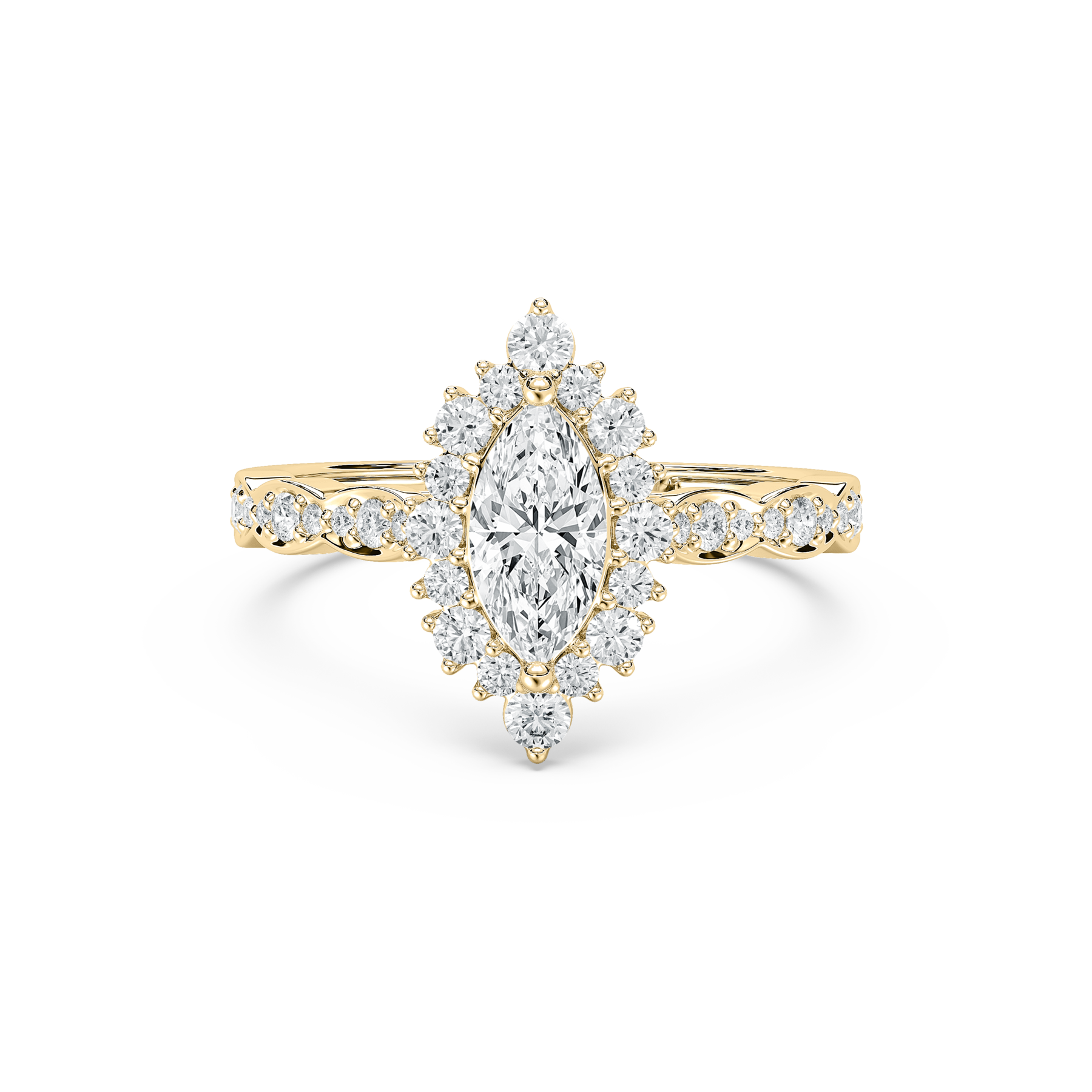 Marquise Diamond Baylea Fashion Ring