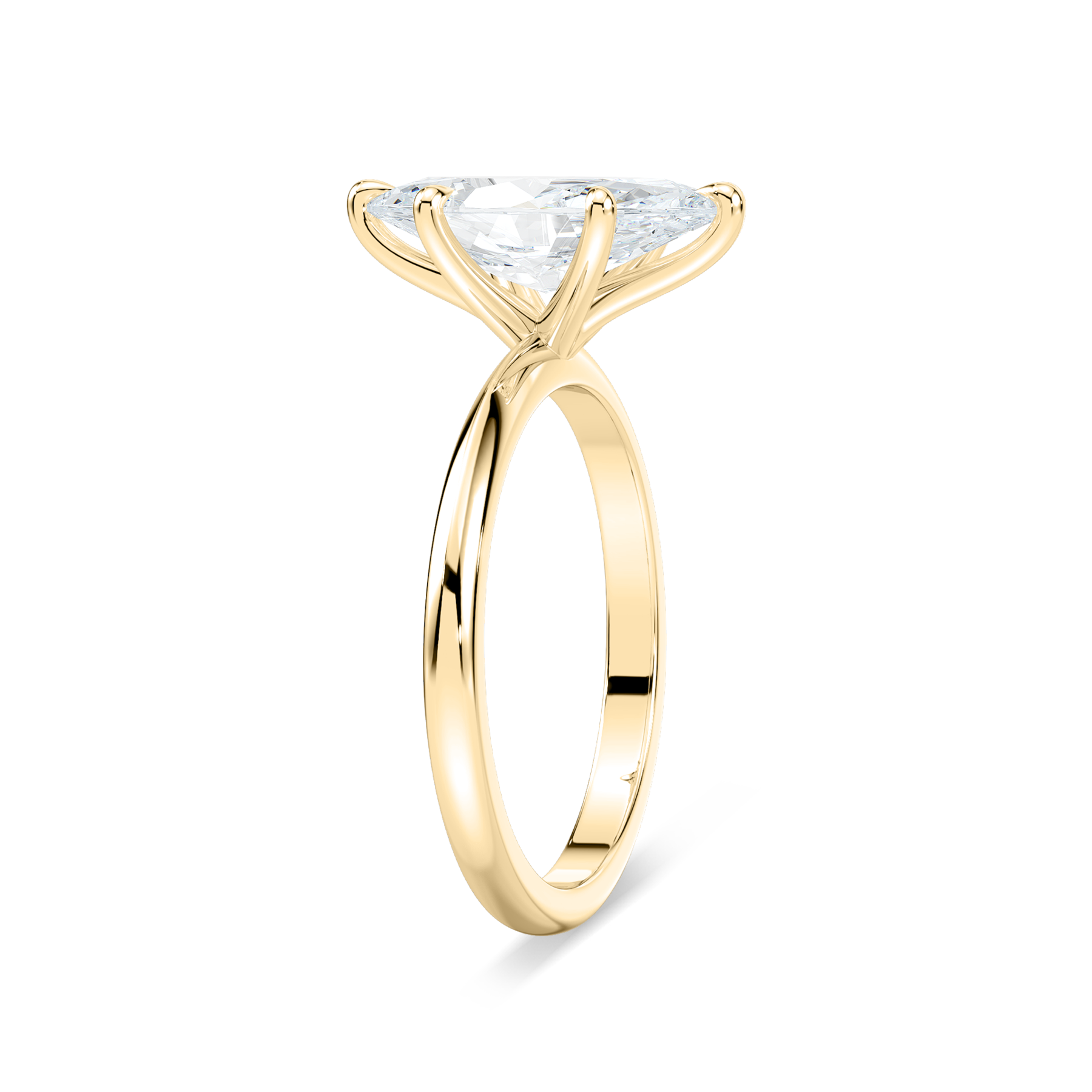 2 Carat Marquise Lab Grown Diamond Solitaire Ring