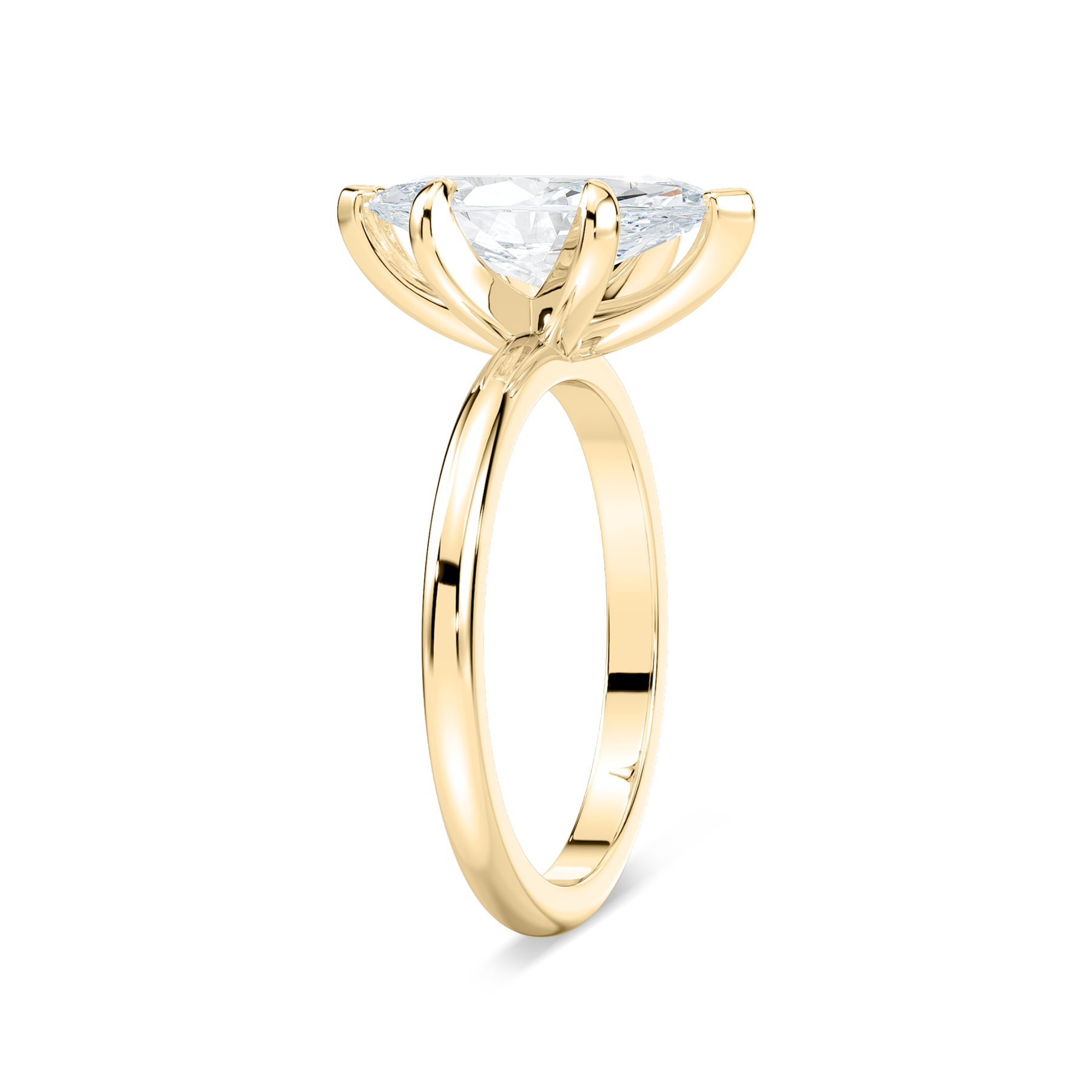 Marquise Shape Diamond Engagement Ring