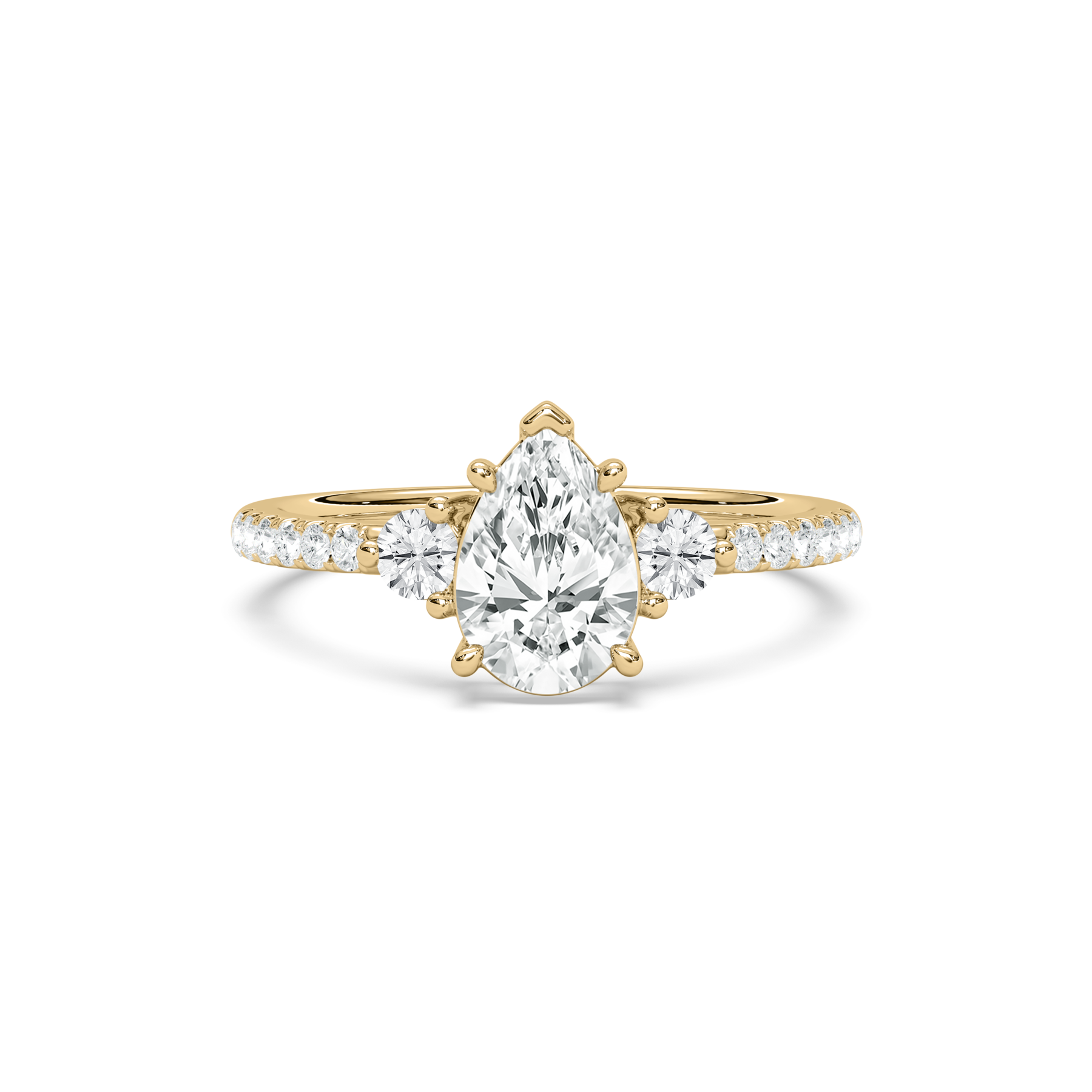 1.50 Carat Pear Diamond Corinna Fashion Ring