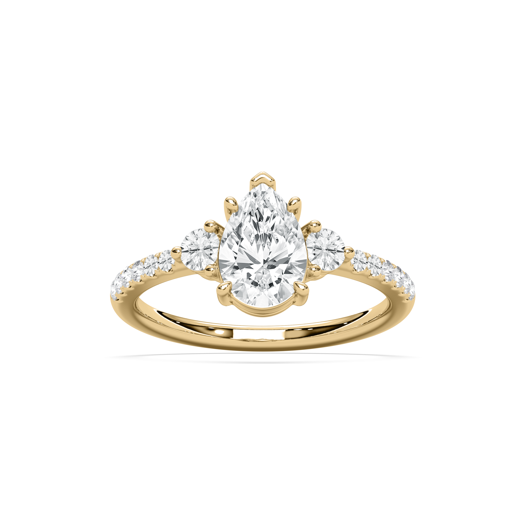 1.50 Carat Pear Diamond Corinna Fashion Ring