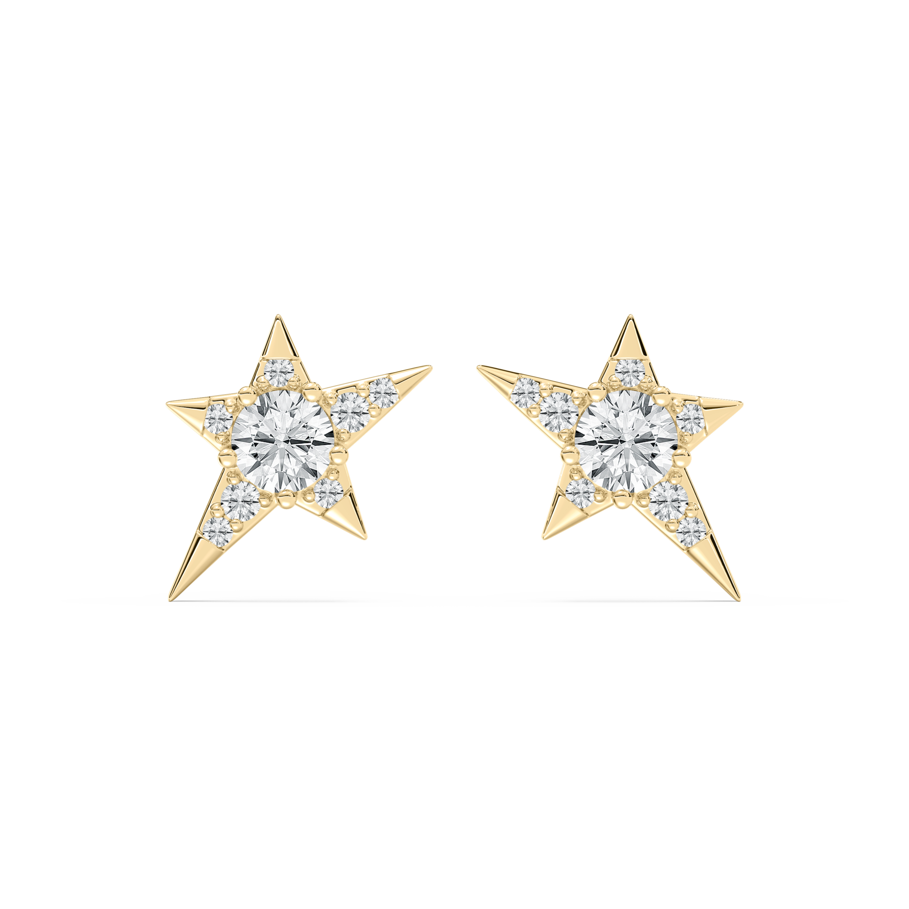 1.40 Carat Round Diamond Adonis Fashion Earring